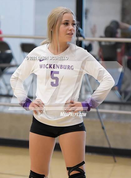 Thumbnail 3 in Wickenburg vs. Arete Prep (EPIC Tournament Chandler Prep Invite)  photogallery.