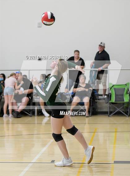 Thumbnail 2 in Wickenburg vs. Arete Prep (EPIC Tournament Chandler Prep Invite)  photogallery.