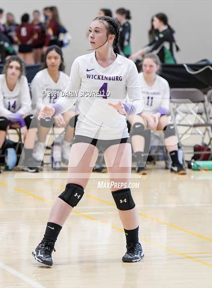 Thumbnail 2 in Wickenburg vs. Arete Prep (EPIC Tournament Chandler Prep Invite)  photogallery.