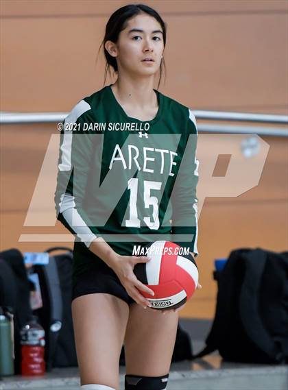 Thumbnail 2 in Wickenburg vs. Arete Prep (EPIC Tournament Chandler Prep Invite)  photogallery.