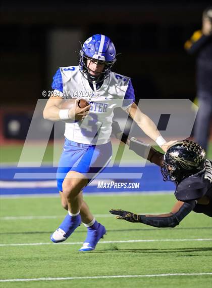 Thumbnail 3 in Peaster vs Comanche (UIL 3A Bi-District) photogallery.