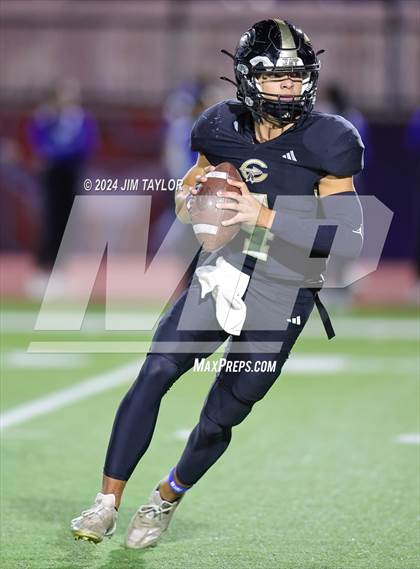 Thumbnail 2 in Peaster vs Comanche (UIL 3A Bi-District) photogallery.