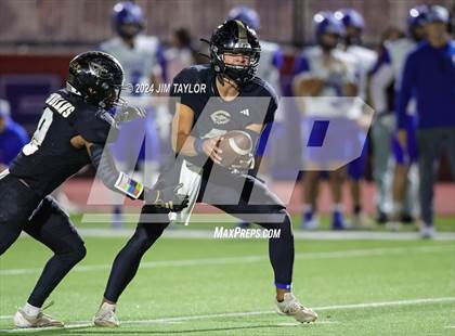 Thumbnail 2 in Peaster vs Comanche (UIL 3A Bi-District) photogallery.