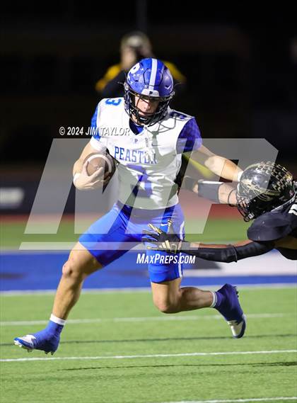 Thumbnail 2 in Peaster vs Comanche (UIL 3A Bi-District) photogallery.