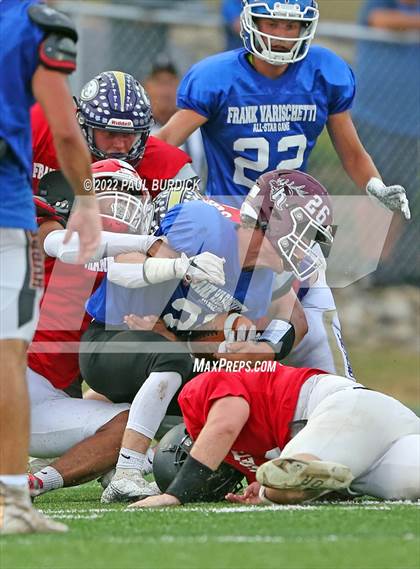 Thumbnail 1 in 2022 Frank Varischetti All Star Football Game photogallery.