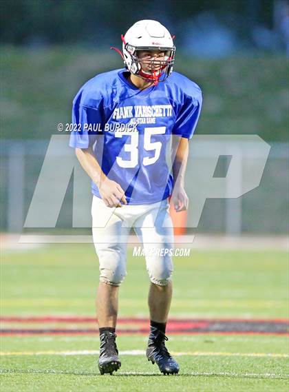 Thumbnail 2 in 2022 Frank Varischetti All Star Football Game photogallery.