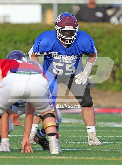 Thumbnail 3 in 2022 Frank Varischetti All Star Football Game photogallery.
