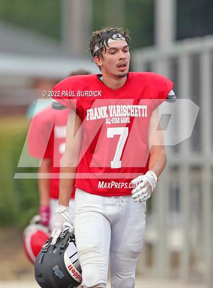 Thumbnail 2 in 2022 Frank Varischetti All Star Football Game photogallery.