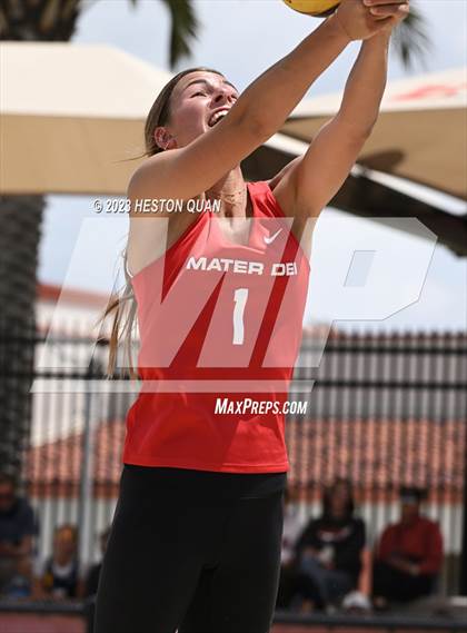 Thumbnail 3 in Mira Costa vs. Mater Dei (CIF-SS D1 Semi-Final) photogallery.