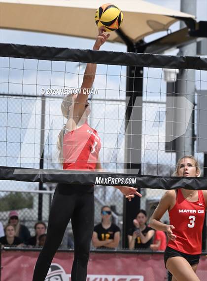 Thumbnail 2 in Mira Costa vs. Mater Dei (CIF-SS D1 Semi-Final) photogallery.