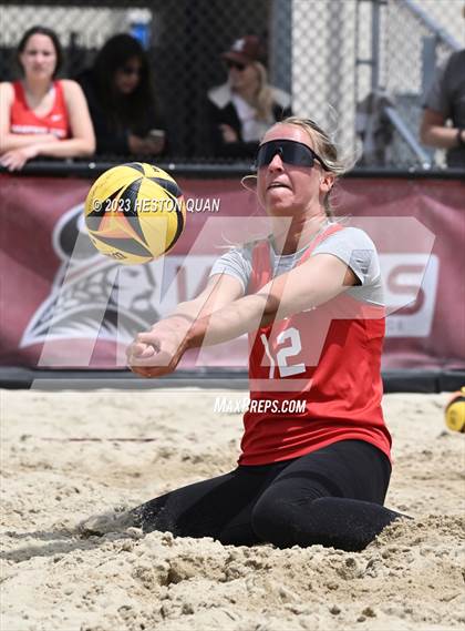 Thumbnail 2 in Mira Costa vs. Mater Dei (CIF-SS D1 Semi-Final) photogallery.