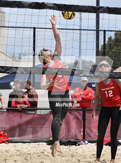 Thumbnail 3 in Mira Costa vs. Mater Dei (CIF-SS D1 Semi-Final) photogallery.