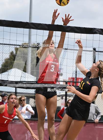 Thumbnail 1 in Mira Costa vs. Mater Dei (CIF-SS D1 Semi-Final) photogallery.
