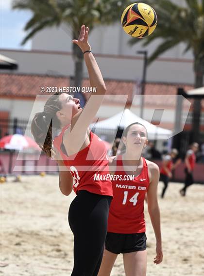 Thumbnail 1 in Mira Costa vs. Mater Dei (CIF-SS D1 Semi-Final) photogallery.