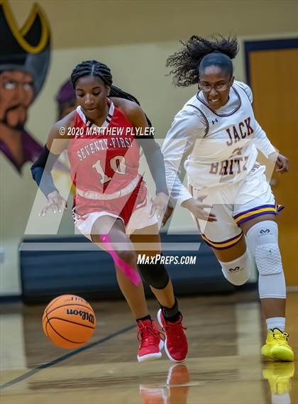 Thumbnail 1 in Seventy-First vs Jack Britt (SAC Conference Tournament Final) photogallery.