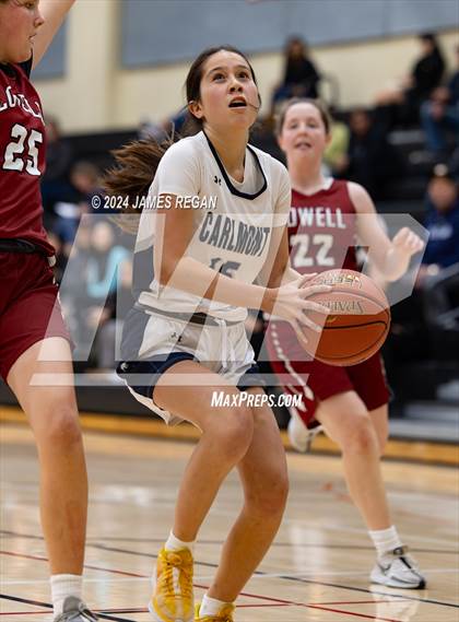 Thumbnail 1 in Calmont vs Lowell (Lady Bearcats Tournament at San Mateo) photogallery.