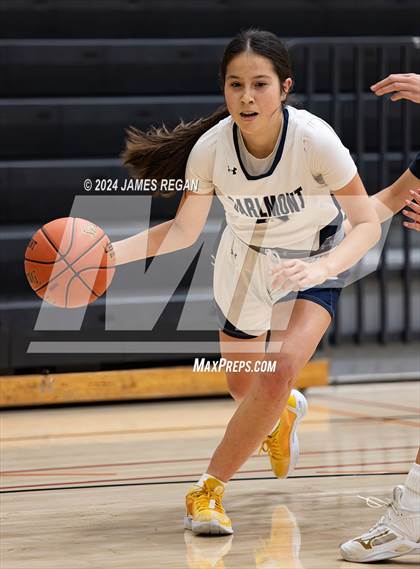Thumbnail 3 in Calmont vs Lowell (Lady Bearcats Tournament at San Mateo) photogallery.