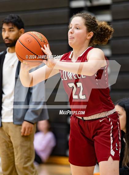 Thumbnail 1 in Calmont vs Lowell (Lady Bearcats Tournament at San Mateo) photogallery.