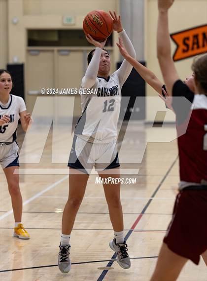 Thumbnail 1 in Calmont vs Lowell (Lady Bearcats Tournament at San Mateo) photogallery.