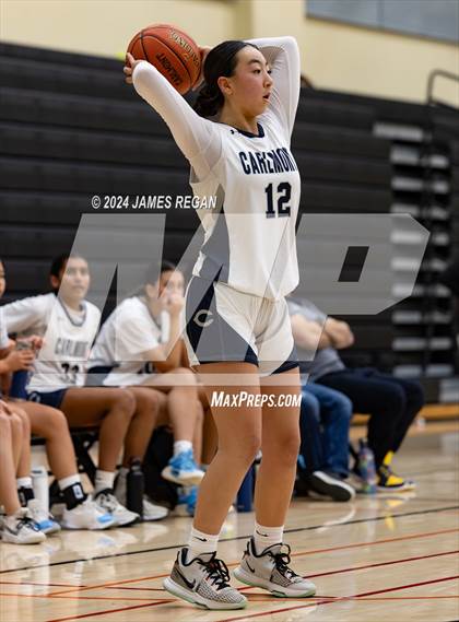 Thumbnail 1 in Calmont vs Lowell (Lady Bearcats Tournament at San Mateo) photogallery.