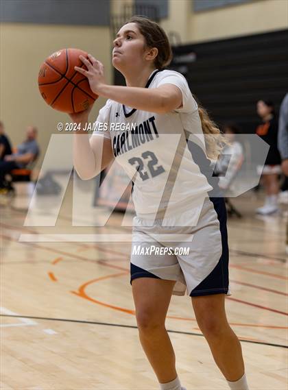 Thumbnail 2 in Calmont vs Lowell (Lady Bearcats Tournament at San Mateo) photogallery.
