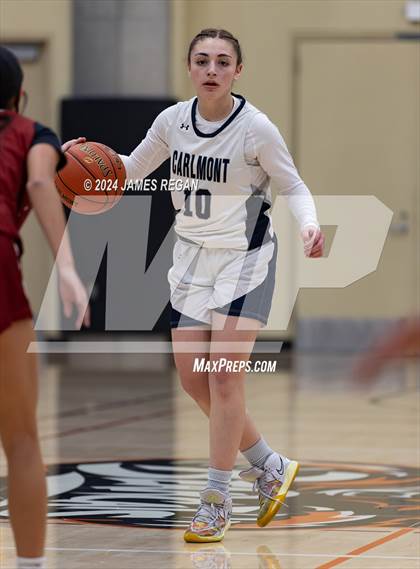 Thumbnail 2 in Calmont vs Lowell (Lady Bearcats Tournament at San Mateo) photogallery.