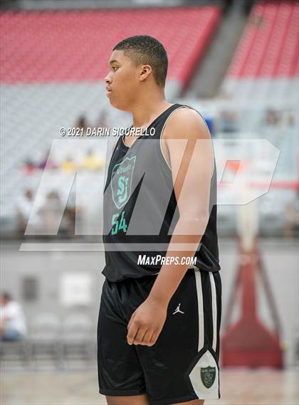 Thumbnail 2 in St. Bernard vs  St. Joseph (Section 7 Arizona Tournament) photogallery.