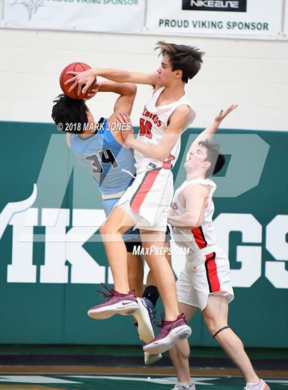 Thumbnail 2 in Estrella Foothills vs. Chaparral (Sunnyslope Hoopsgiving Tournament)  photogallery.
