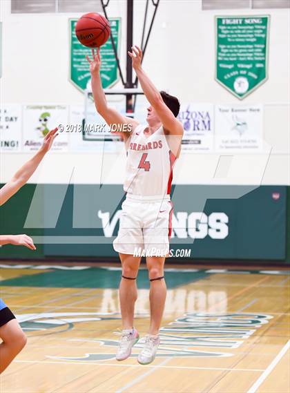 Thumbnail 3 in Estrella Foothills vs. Chaparral (Sunnyslope Hoopsgiving Tournament)  photogallery.