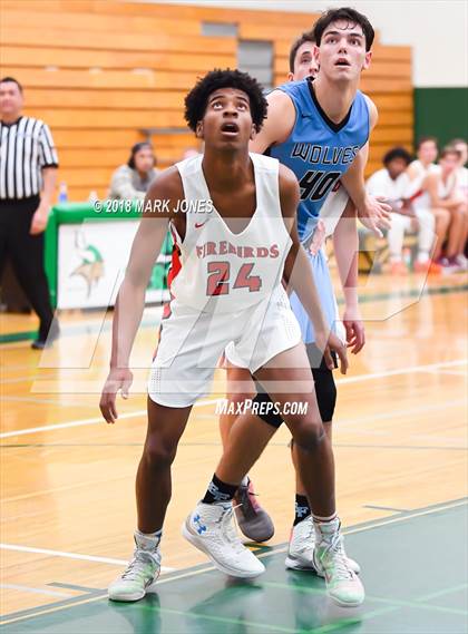 Thumbnail 3 in Estrella Foothills vs. Chaparral (Sunnyslope Hoopsgiving Tournament)  photogallery.