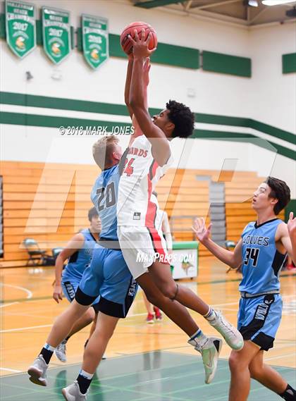 Thumbnail 3 in Estrella Foothills vs. Chaparral (Sunnyslope Hoopsgiving Tournament)  photogallery.