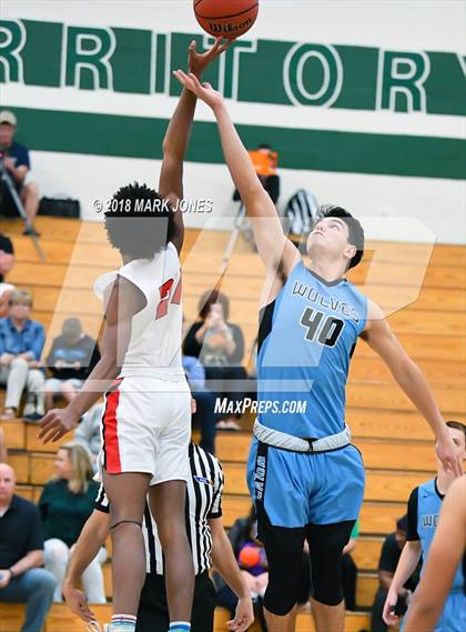 Thumbnail 1 in Estrella Foothills vs. Chaparral (Sunnyslope Hoopsgiving Tournament)  photogallery.