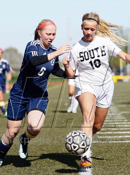 Thumbnail 1 in St. Pius X vs Lutheran South (Lutheran South Tournament) photogallery.