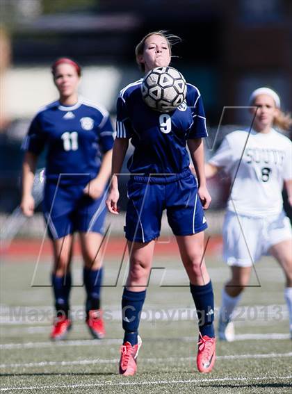 Thumbnail 3 in St. Pius X vs Lutheran South (Lutheran South Tournament) photogallery.