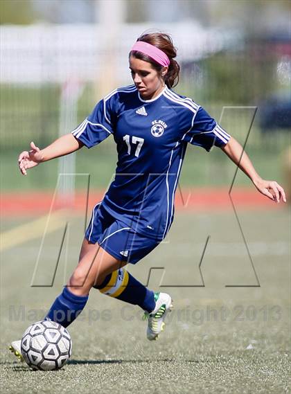 Thumbnail 2 in St. Pius X vs Lutheran South (Lutheran South Tournament) photogallery.