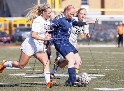 Thumbnail 2 in St. Pius X vs Lutheran South (Lutheran South Tournament) photogallery.