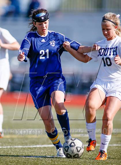 Thumbnail 3 in St. Pius X vs Lutheran South (Lutheran South Tournament) photogallery.