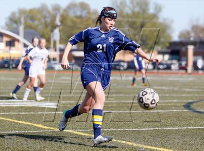 Thumbnail 2 in St. Pius X vs Lutheran South (Lutheran South Tournament) photogallery.