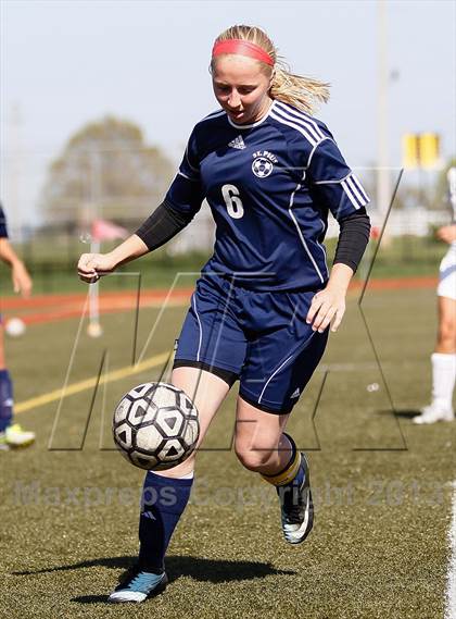Thumbnail 2 in St. Pius X vs Lutheran South (Lutheran South Tournament) photogallery.