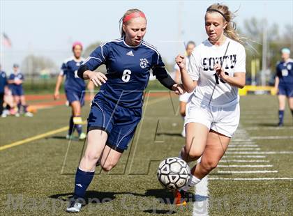 Thumbnail 3 in St. Pius X vs Lutheran South (Lutheran South Tournament) photogallery.