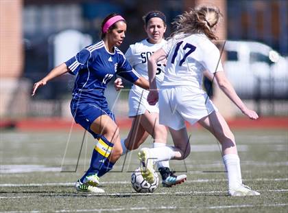 Thumbnail 3 in St. Pius X vs Lutheran South (Lutheran South Tournament) photogallery.