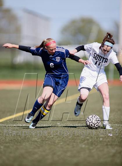 Thumbnail 1 in St. Pius X vs Lutheran South (Lutheran South Tournament) photogallery.