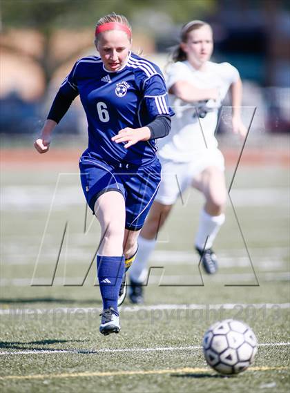 Thumbnail 2 in St. Pius X vs Lutheran South (Lutheran South Tournament) photogallery.