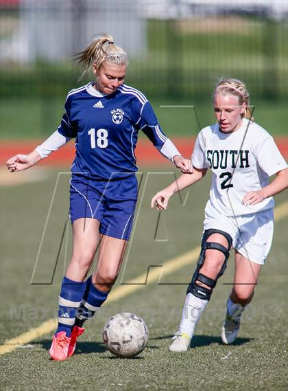 Thumbnail 1 in St. Pius X vs Lutheran South (Lutheran South Tournament) photogallery.