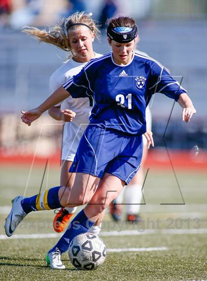 Thumbnail 1 in St. Pius X vs Lutheran South (Lutheran South Tournament) photogallery.