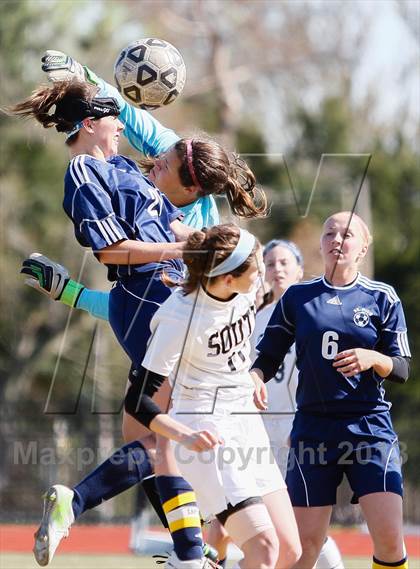 Thumbnail 1 in St. Pius X vs Lutheran South (Lutheran South Tournament) photogallery.
