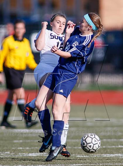 Thumbnail 3 in St. Pius X vs Lutheran South (Lutheran South Tournament) photogallery.