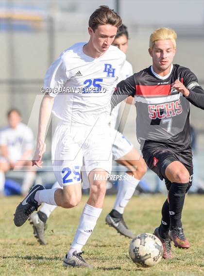 Thumbnail 3 in Dana Hills vs. San Clemente (Marina Tournament) photogallery.