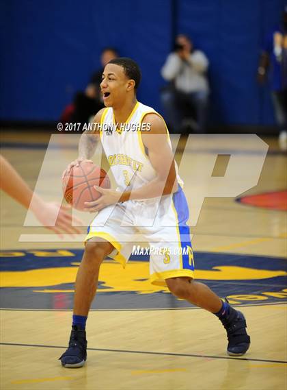 Thumbnail 1 in Hewlett Vs Roosevelt  (Section 8 Class A Round 2 Playoff) photogallery.