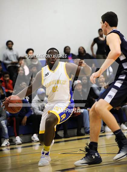 Thumbnail 1 in Hewlett Vs Roosevelt  (Section 8 Class A Round 2 Playoff) photogallery.